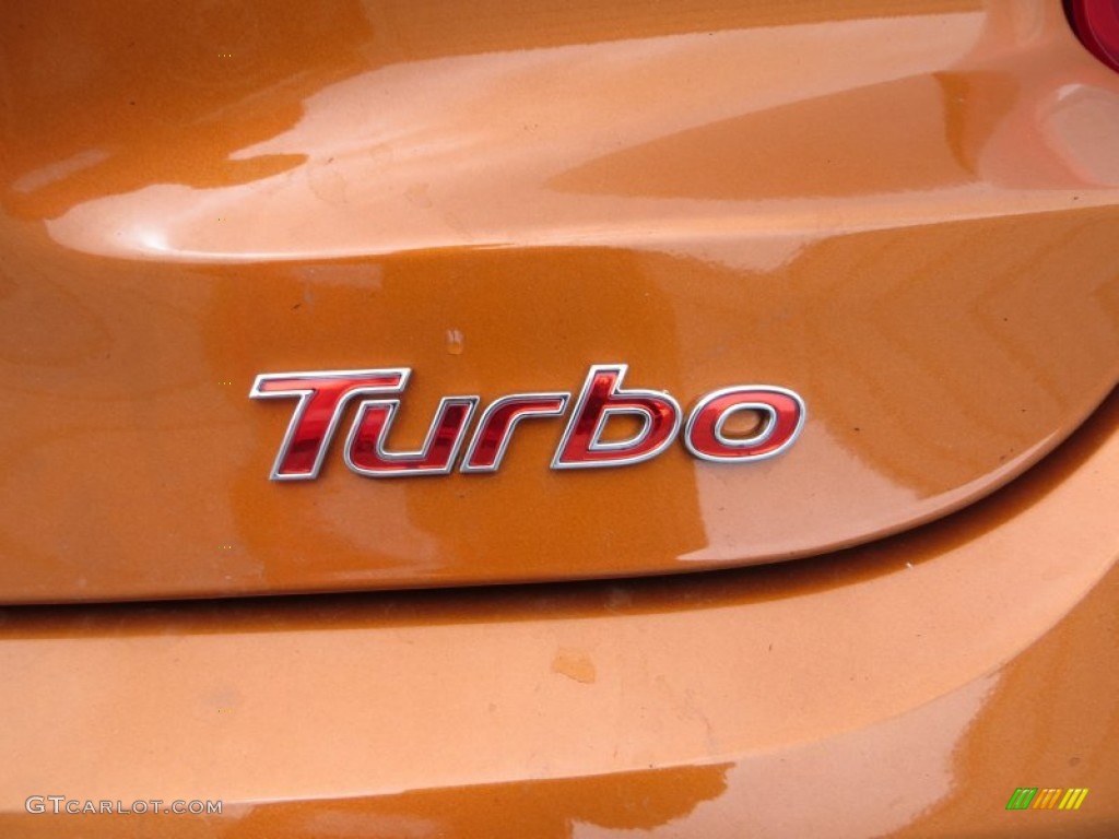 2013 Veloster Turbo - Vitamin C / Black photo #14