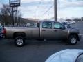Mocha Steel Metallic - Silverado 2500HD Work Truck Crew Cab 4x4 Photo No. 4