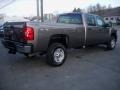 Mocha Steel Metallic - Silverado 2500HD Work Truck Crew Cab 4x4 Photo No. 5