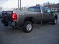 2013 Mocha Steel Metallic Chevrolet Silverado 2500HD Work Truck Crew Cab 4x4  photo #5