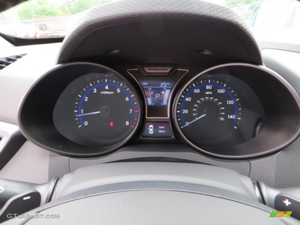 2013 Hyundai Veloster Turbo Gauges Photo #79837240