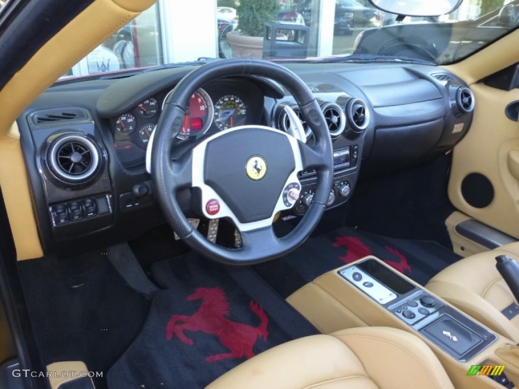 Beige Interior 2007 Ferrari F430 Spider F1 Photo #79837667