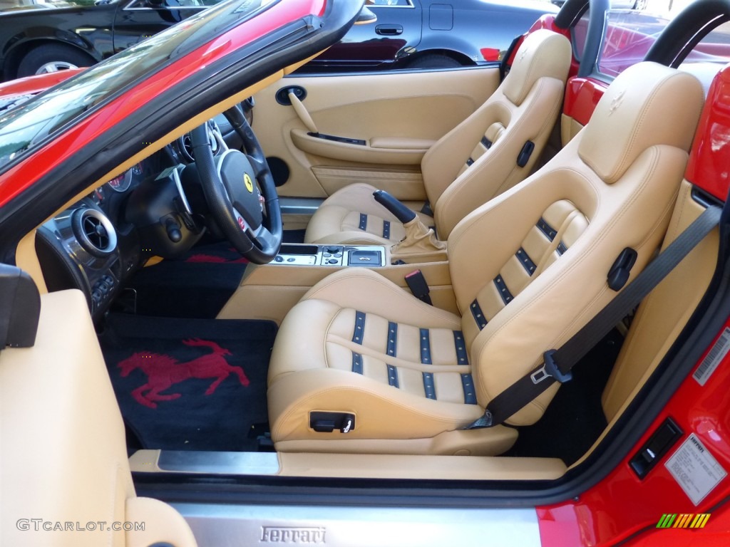 Beige Interior 2007 Ferrari F430 Spider F1 Photo #79837690