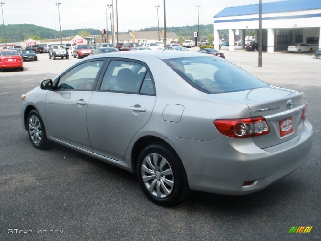 2012 Corolla LE - Classic Silver Metallic / Ash photo #11