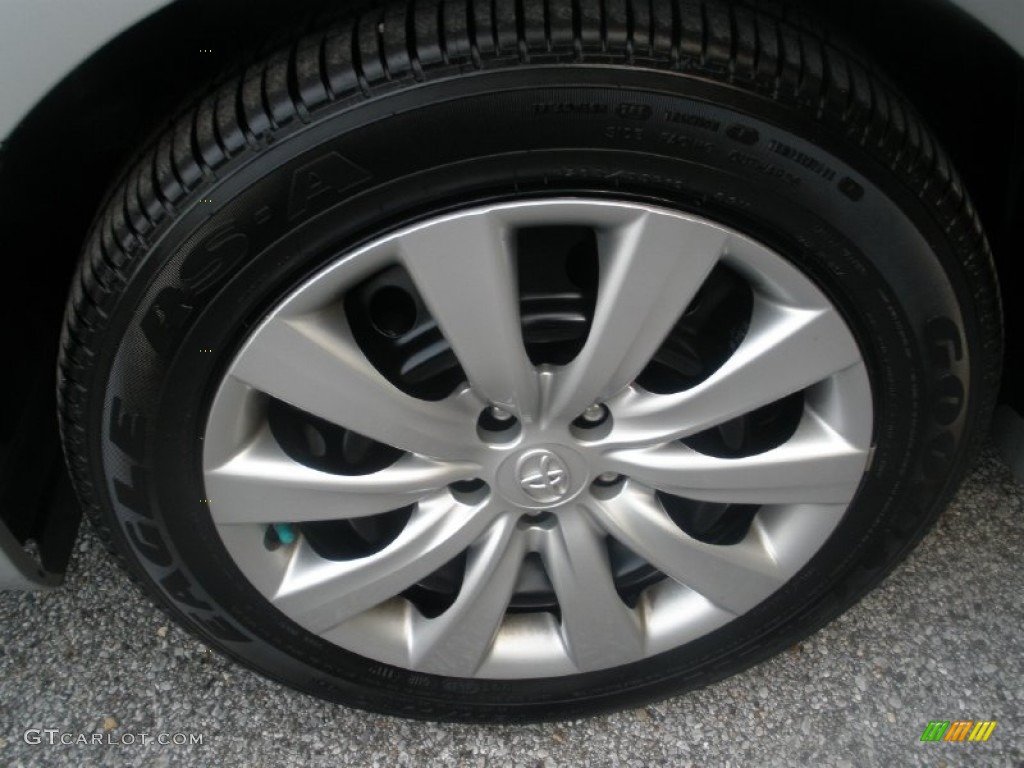 2012 Corolla LE - Classic Silver Metallic / Ash photo #17