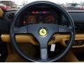 1993 Ferrari 512 TR Tan Interior Steering Wheel Photo