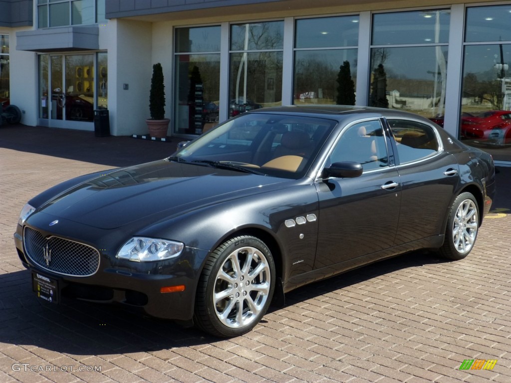 Grigio Granito (Dark Grey) 2007 Maserati Quattroporte Executive GT Exterior Photo #79839619