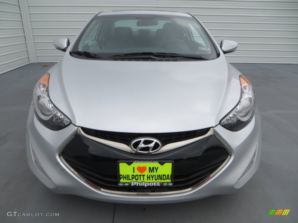 2013 Elantra Coupe SE - Silver / Gray photo #8