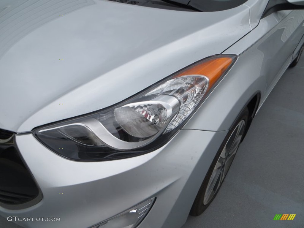 2013 Elantra Coupe SE - Silver / Gray photo #9