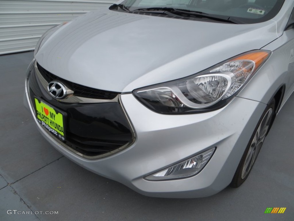 2013 Elantra Coupe SE - Silver / Gray photo #10