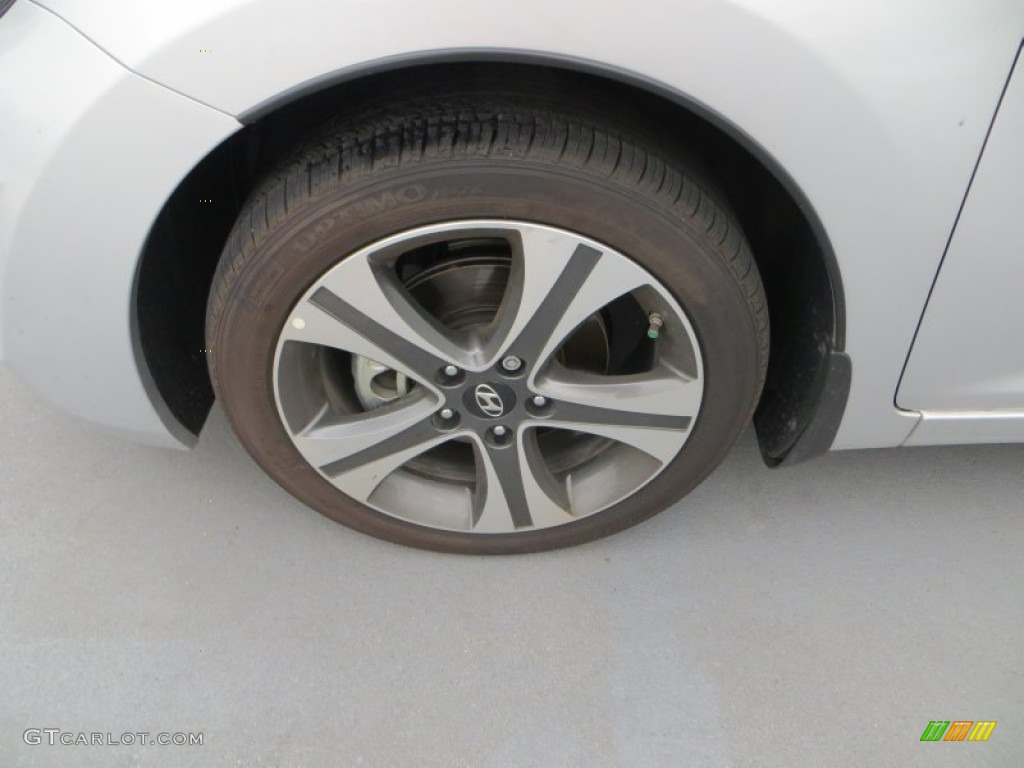 2013 Elantra Coupe SE - Silver / Gray photo #11