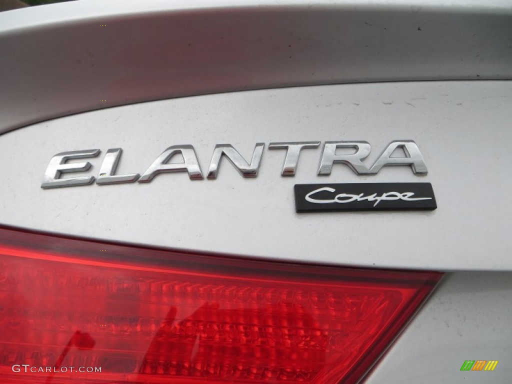 2013 Elantra Coupe SE - Silver / Gray photo #14