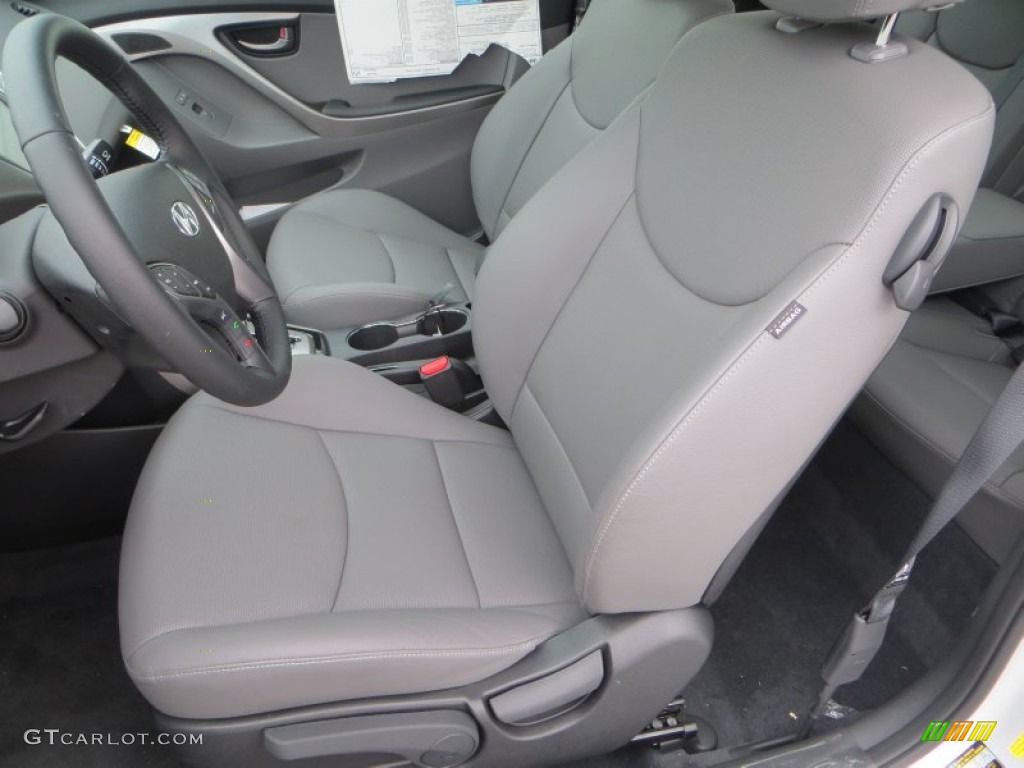 2013 Elantra Coupe SE - Silver / Gray photo #20