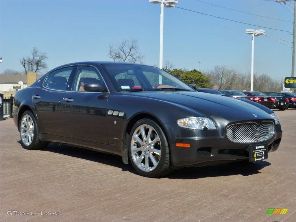 Grigio Granito (Dark Grey) 2007 Maserati Quattroporte Executive GT Exterior Photo #79839883