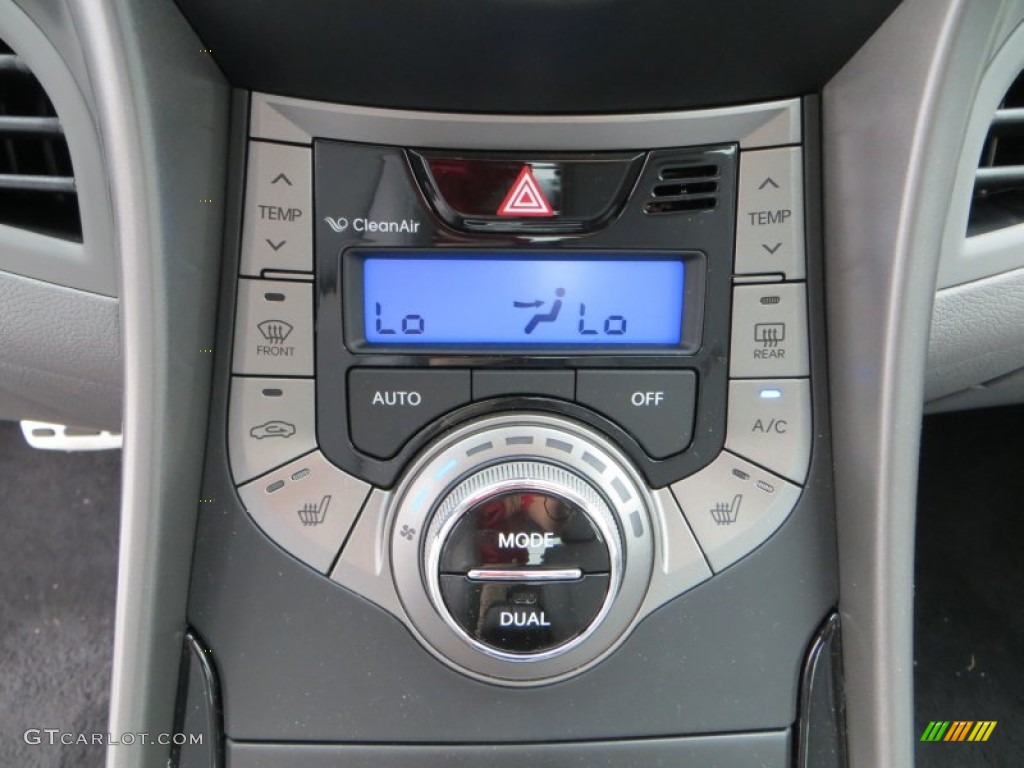 2013 Elantra Coupe SE - Silver / Gray photo #27