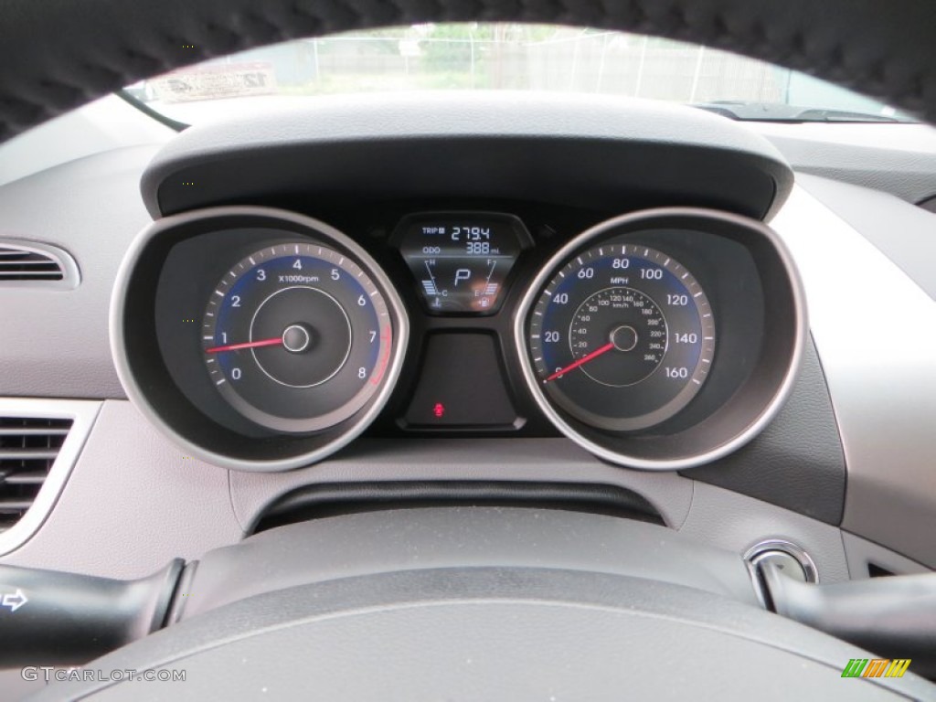 2013 Elantra Coupe SE - Silver / Gray photo #31