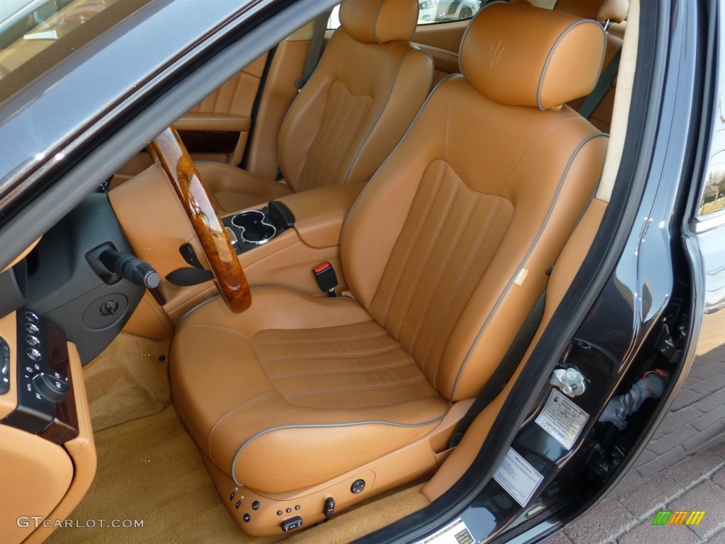 2007 Maserati Quattroporte Executive GT Front Seat Photo #79840088