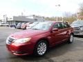 Deep Cherry Red Crystal Pearl 2011 Chrysler 200 Touring