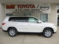 2013 Blizzard White Pearl Toyota Highlander SE 4WD  photo #1
