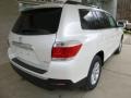 2013 Blizzard White Pearl Toyota Highlander SE 4WD  photo #2