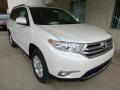 2013 Blizzard White Pearl Toyota Highlander SE 4WD  photo #7