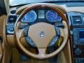 2007 Maserati Quattroporte Cuoio Sella Interior Steering Wheel Photo