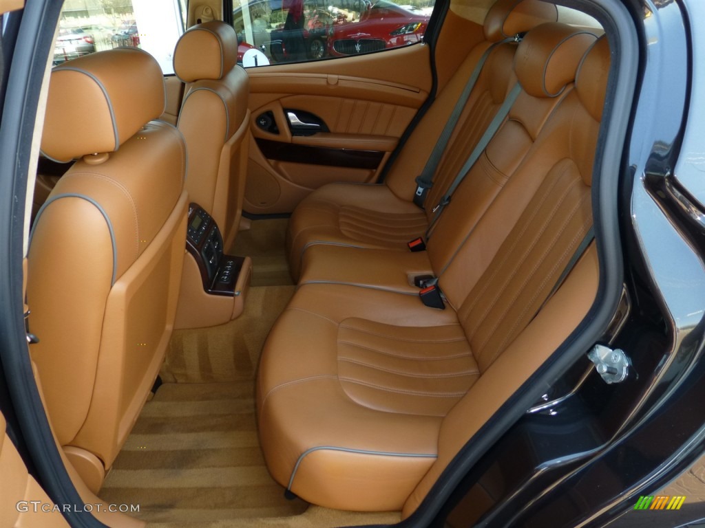 2007 Maserati Quattroporte Executive GT Rear Seat Photo #79840515