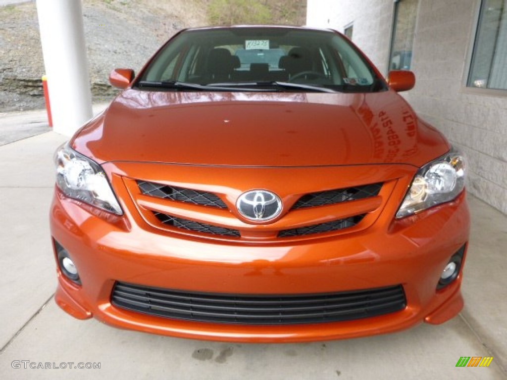 Hot Lava 2013 Toyota Corolla S Special Edition Exterior Photo #79840558