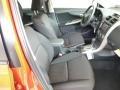 Dark Charcoal Front Seat Photo for 2013 Toyota Corolla #79840612