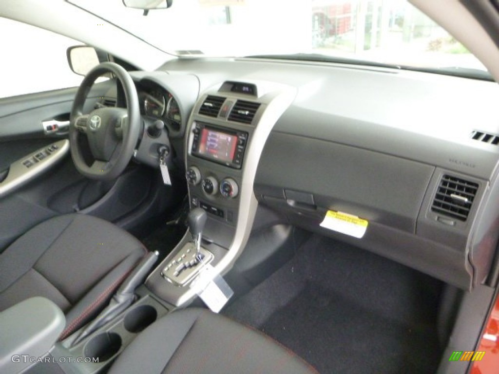 2013 Toyota Corolla S Special Edition Dark Charcoal Dashboard Photo #79840628