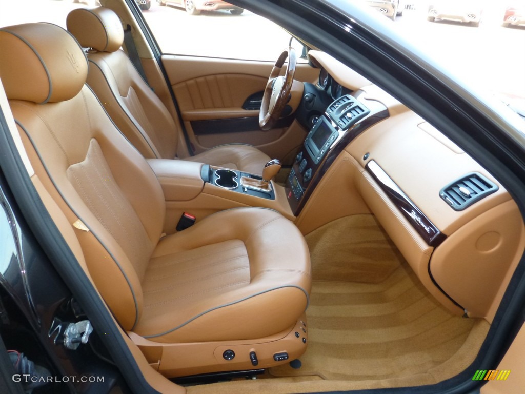 2007 Maserati Quattroporte Executive GT Front Seat Photo #79840641