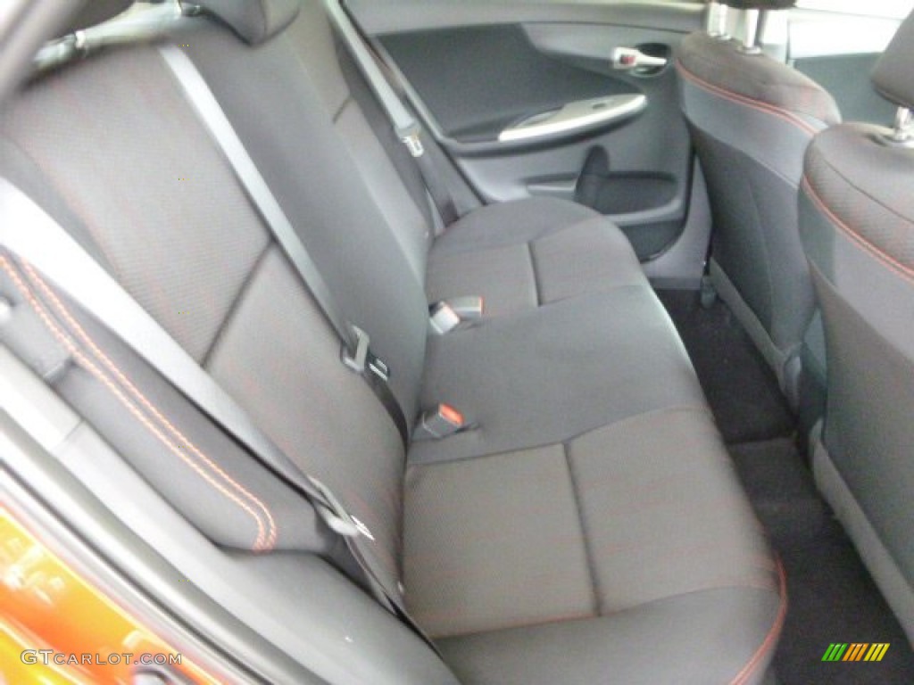 2013 Toyota Corolla S Special Edition Rear Seat Photo #79840657