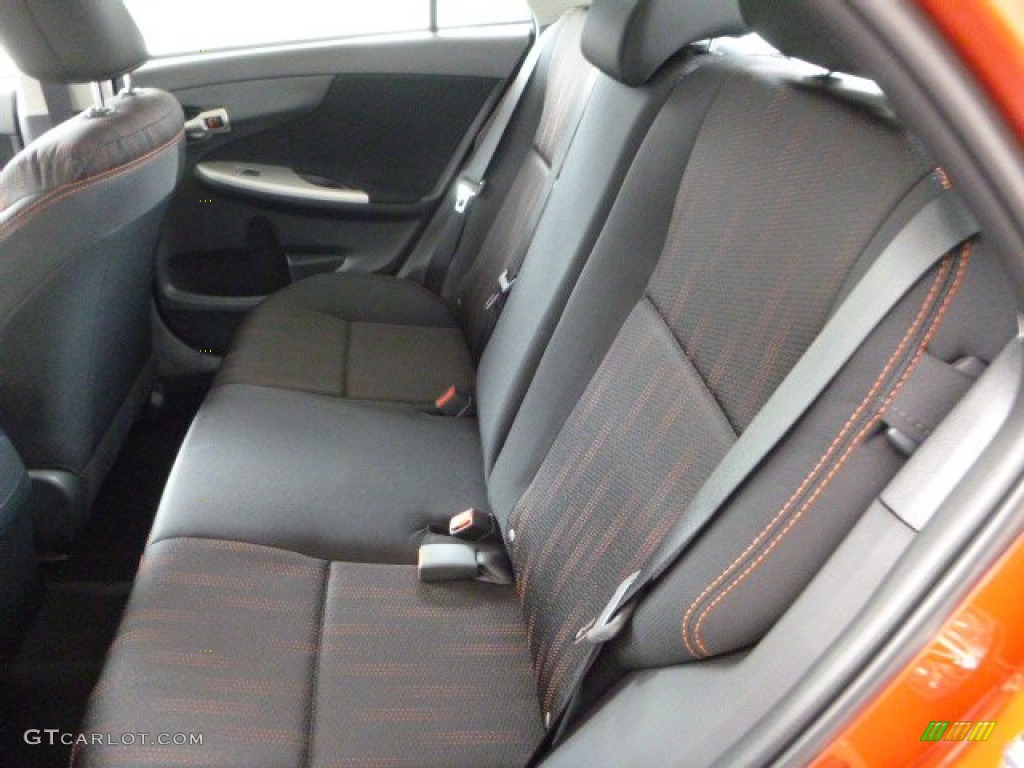2013 Toyota Corolla S Special Edition Rear Seat Photo #79840684
