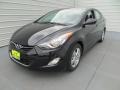 2013 Midnight Black Hyundai Elantra GLS  photo #6