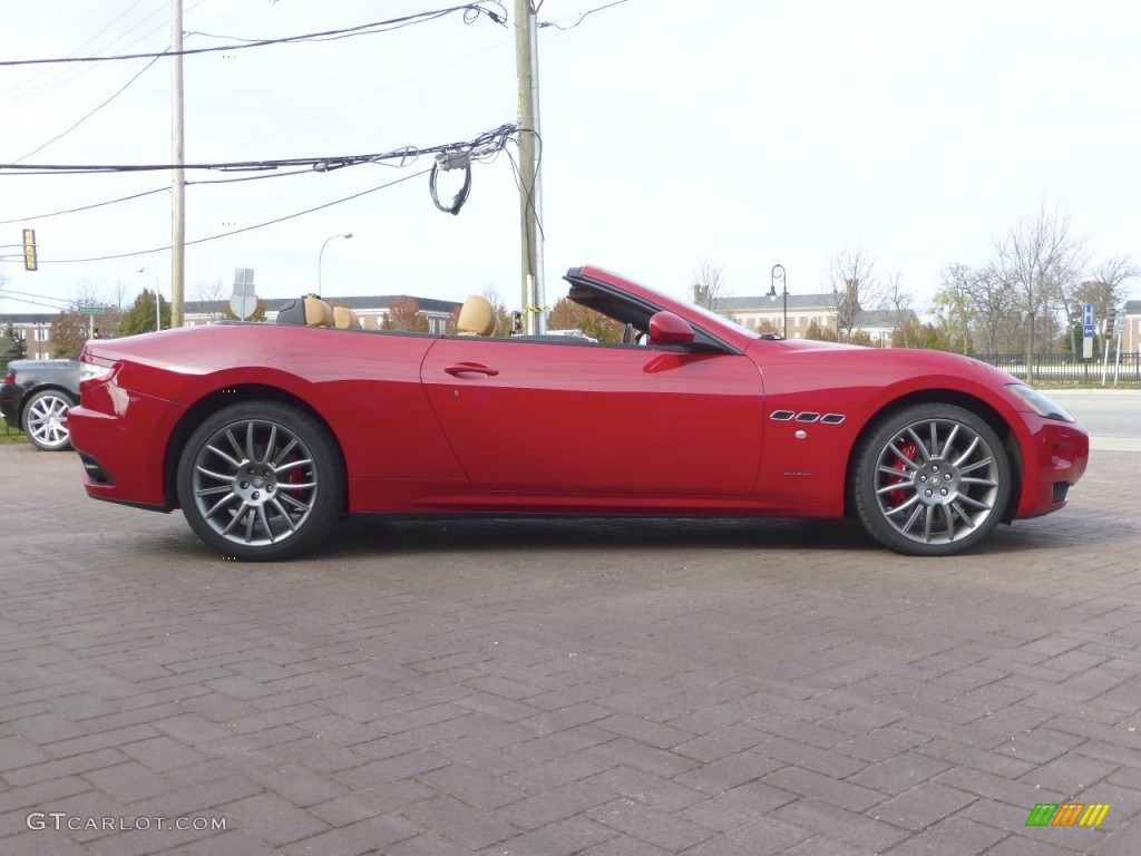 Rosso Mondiale (Red) 2013 Maserati GranTurismo Convertible GranCabrio Exterior Photo #79840921