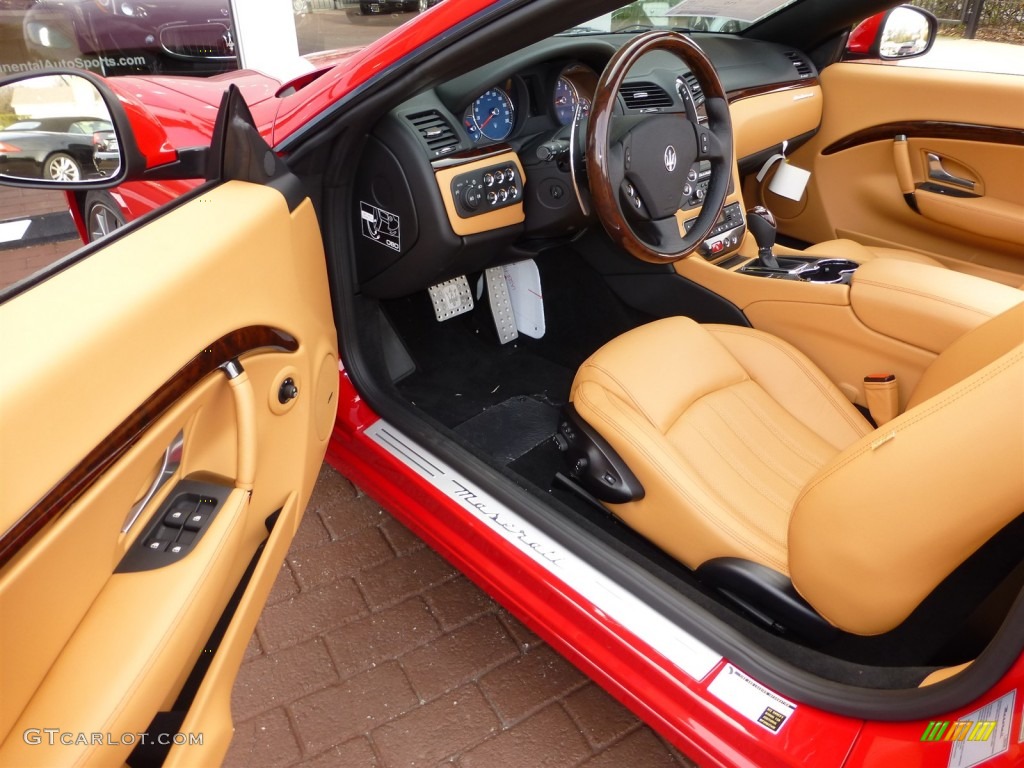 Cuoio Interior 2013 Maserati GranTurismo Convertible GranCabrio Photo #79841182