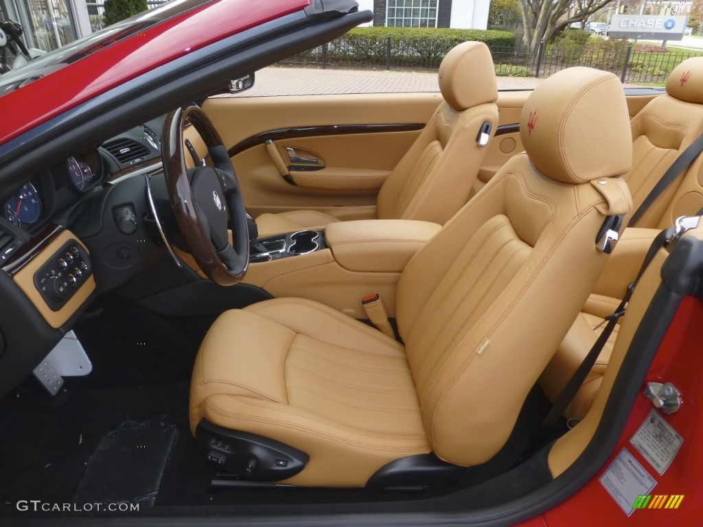 Cuoio Interior 2013 Maserati GranTurismo Convertible GranCabrio Photo #79841218