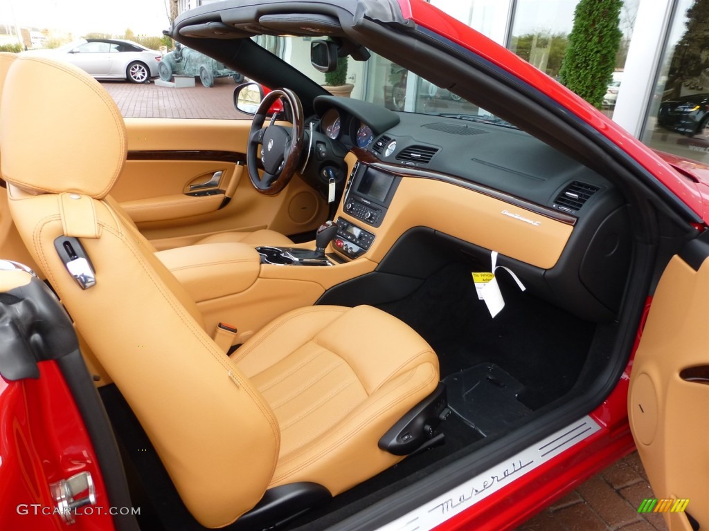 Cuoio Interior 2013 Maserati GranTurismo Convertible GranCabrio Photo #79841768