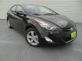 2013 Midnight Black Hyundai Elantra GLS  photo #1