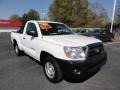 2009 Super White Toyota Tacoma Regular Cab  photo #6