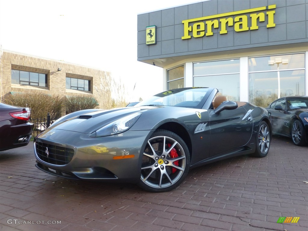 2011 California  - Grigio Silverstone (Dark Grey Metallic) / Cuoio photo #1