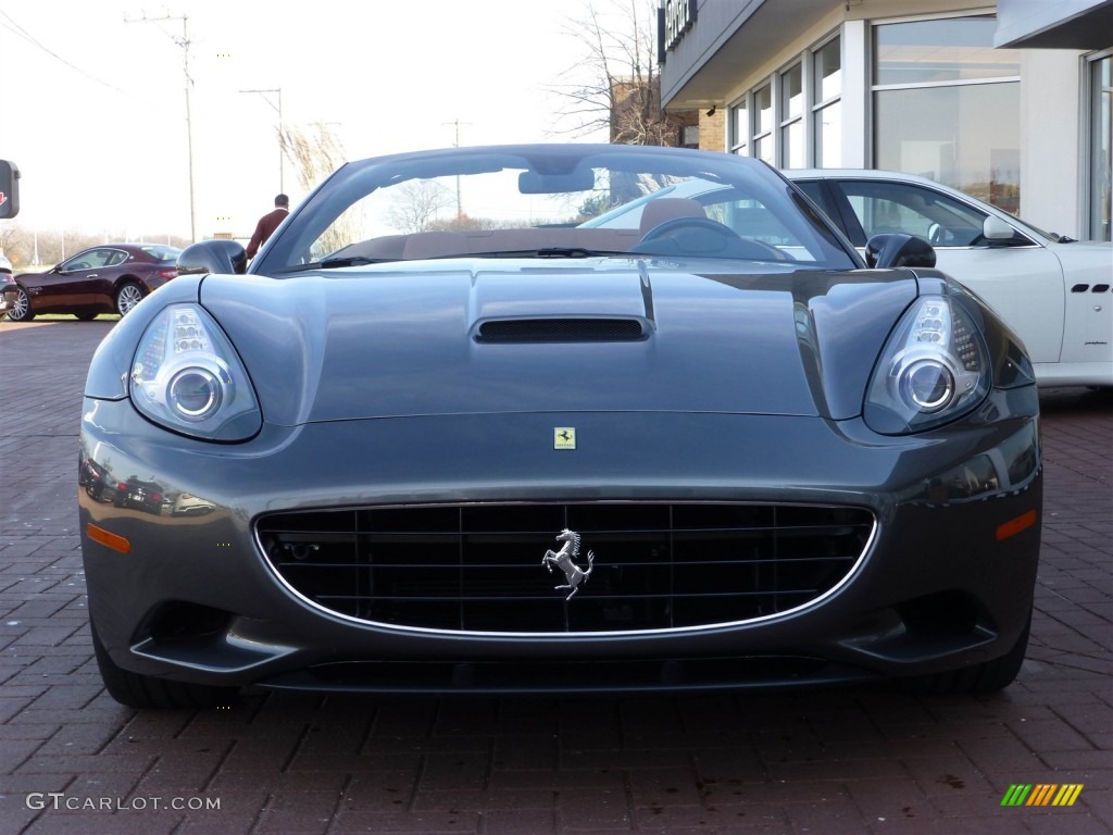 2011 California  - Grigio Silverstone (Dark Grey Metallic) / Cuoio photo #10