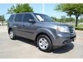 Polished Metal Metallic 2012 Honda Pilot LX Exterior