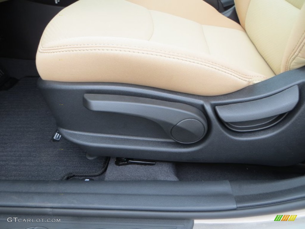 2013 Elantra GLS - Desert Bronze / Beige photo #24