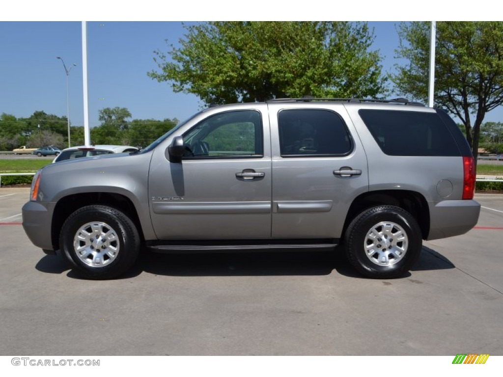 Steel Gray Metallic 2008 GMC Yukon SLE Exterior Photo #79843768