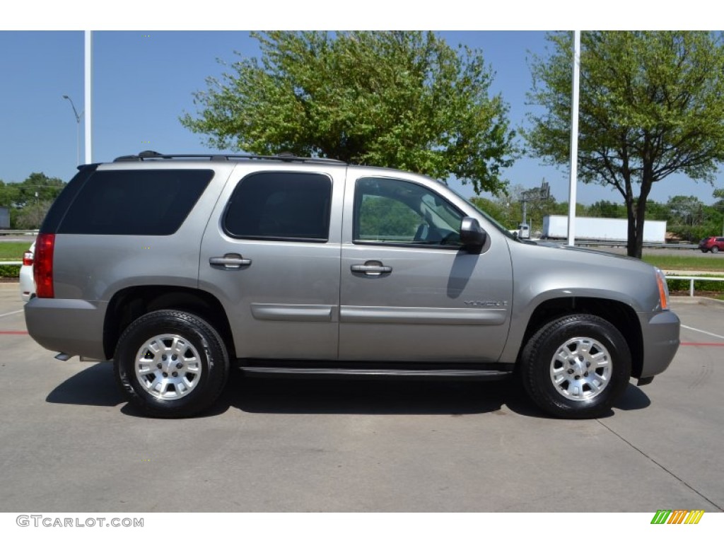 Steel Gray Metallic 2008 GMC Yukon SLE Exterior Photo #79843840