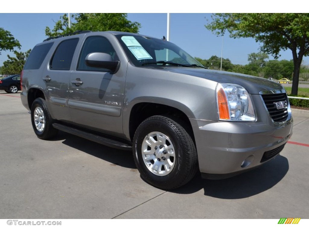 Steel Gray Metallic 2008 GMC Yukon SLE Exterior Photo #79843855