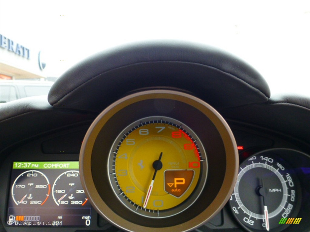 2010 Ferrari California Standard California Model Gauges Photo #79845176