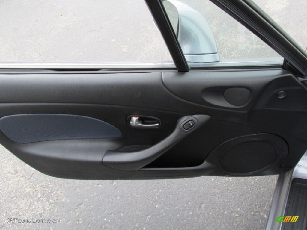 2003 Mazda MX-5 Miata Shinsen Roadster Dark Blue Door Panel Photo #79845523