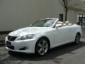 2010 Starfire White Pearl Lexus IS 250C Convertible  photo #1